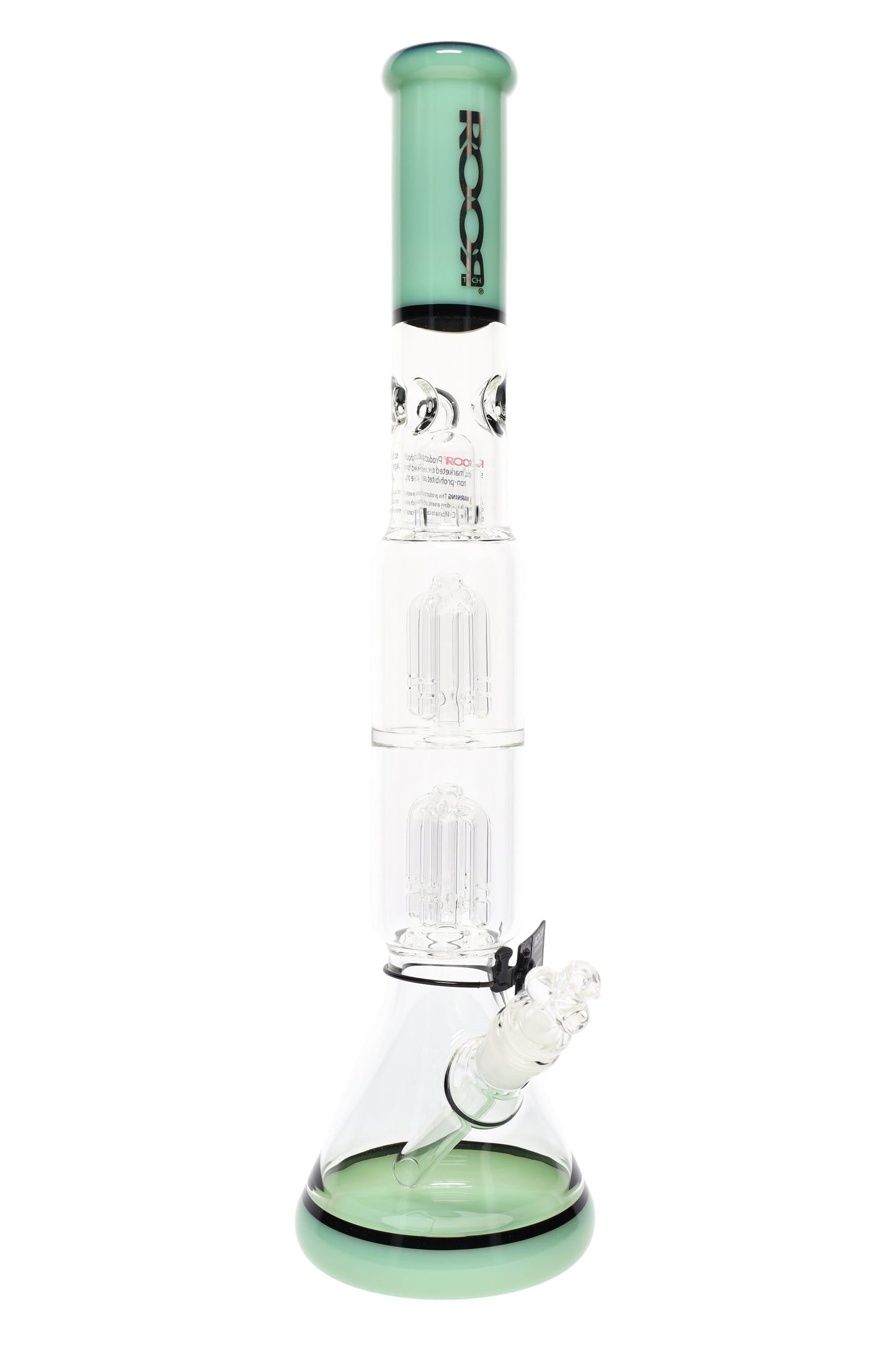 ROOR Tech 17" Multicolor Beaker Bong – Double Tree Percs