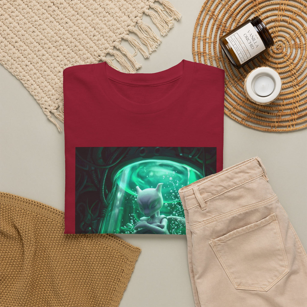 Mewtwo In Bio-Tank Tee
