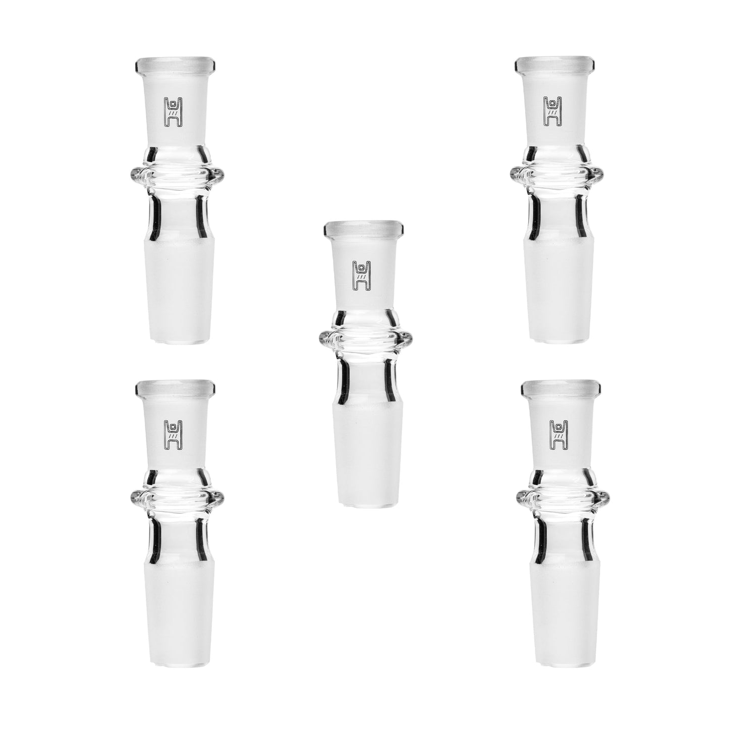 Human Grade Glass Adapters - 5 Pack