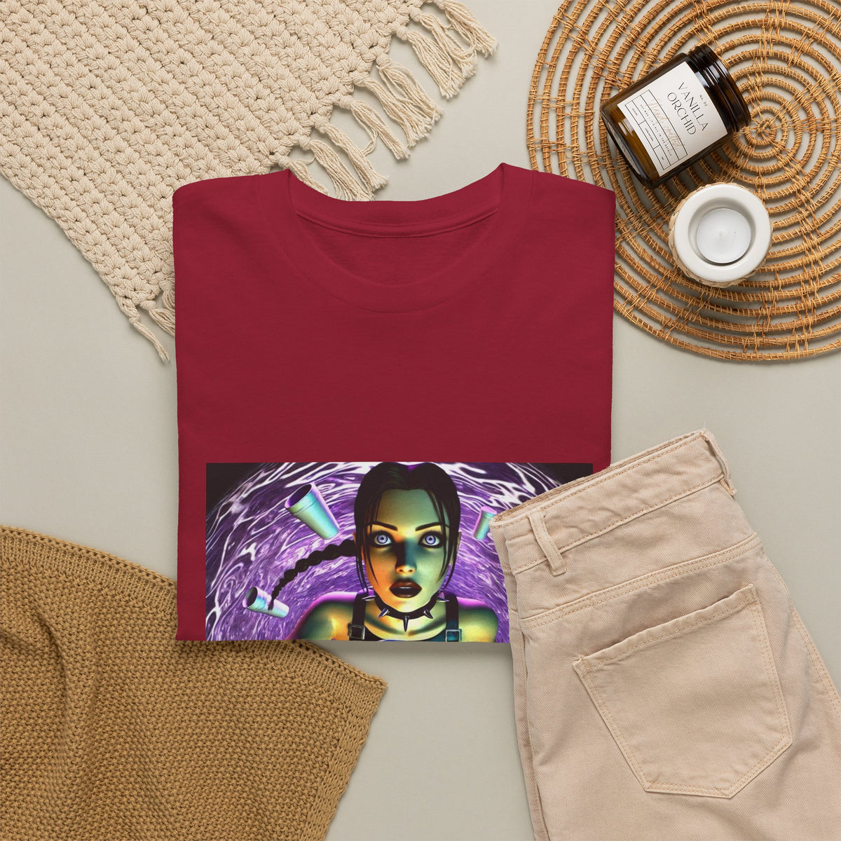 Digital Drip II Abstract Design Tee