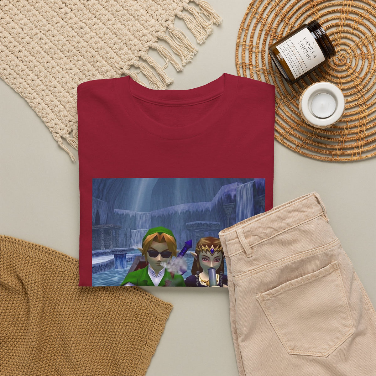 Hyrule Heroes Chilling In Ice Cavern