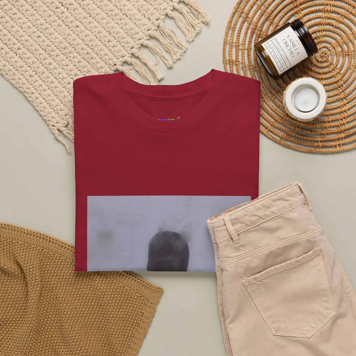 Midnight Leaf Whisper Graphic Tee