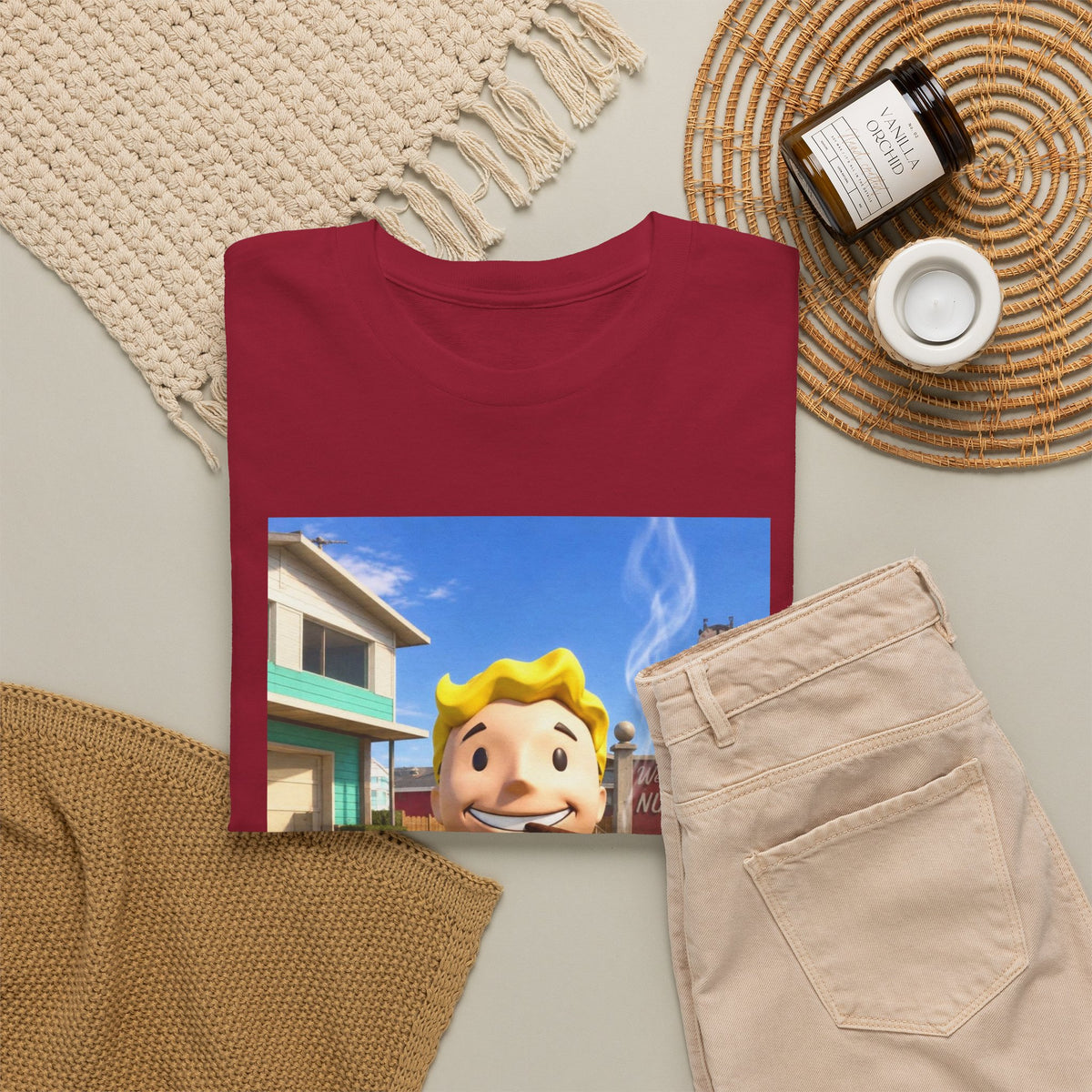Vault Boy Smoking Blunt In Nuketown