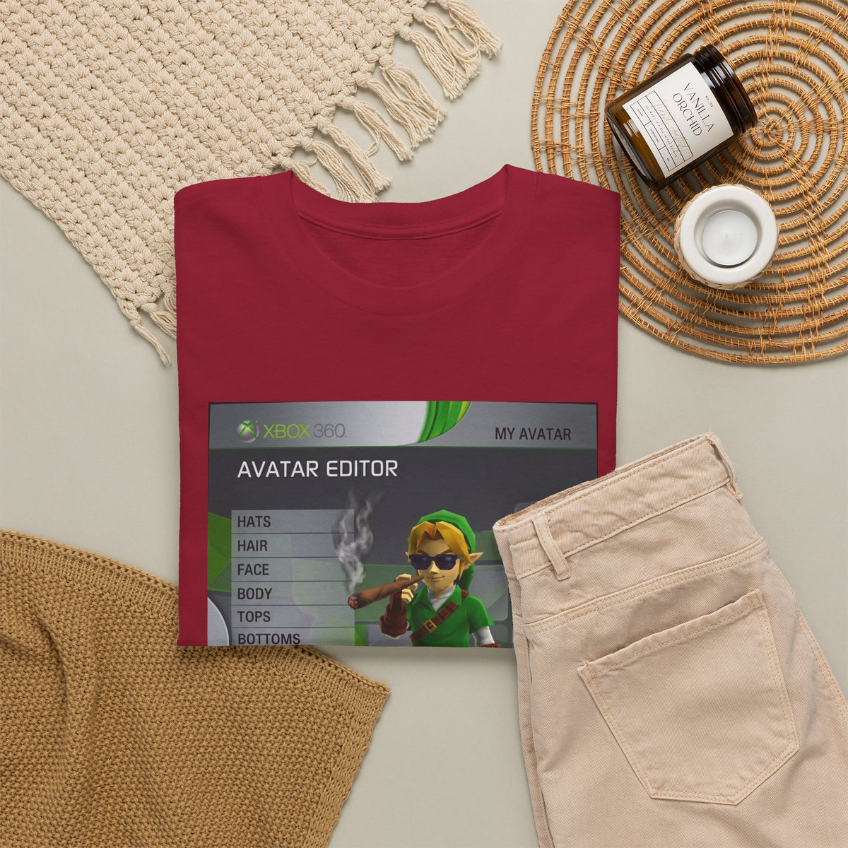 Chill Link Smoking Blunt Avatar Tee