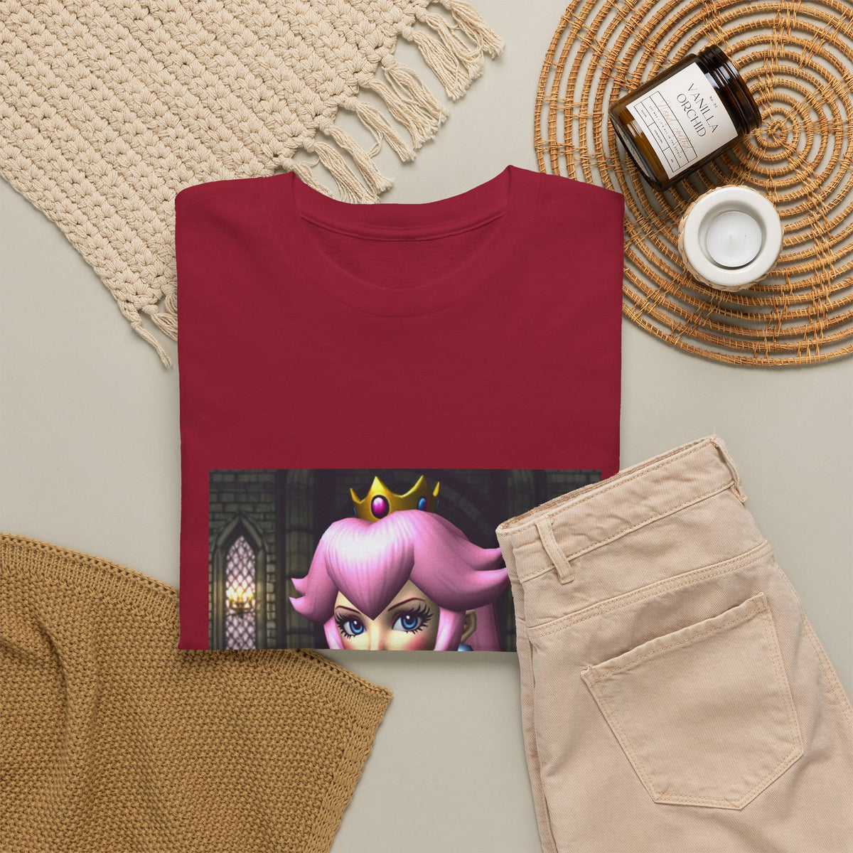 Dark Princess Peach In Castle Tee