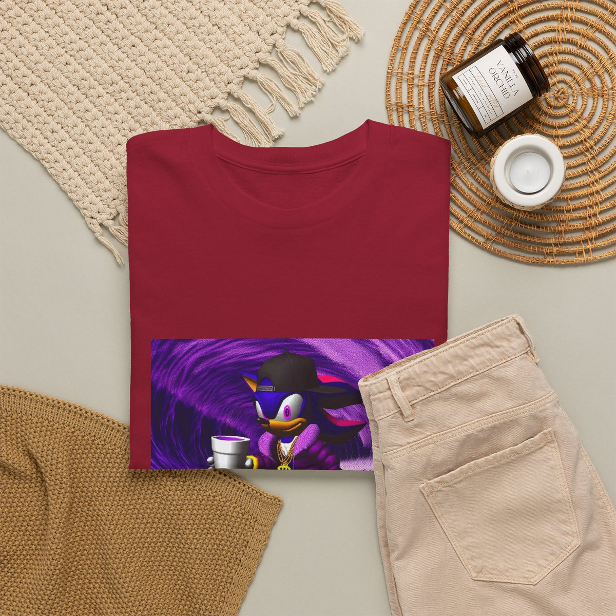 Shadow Surfing Purple Wave With Lean