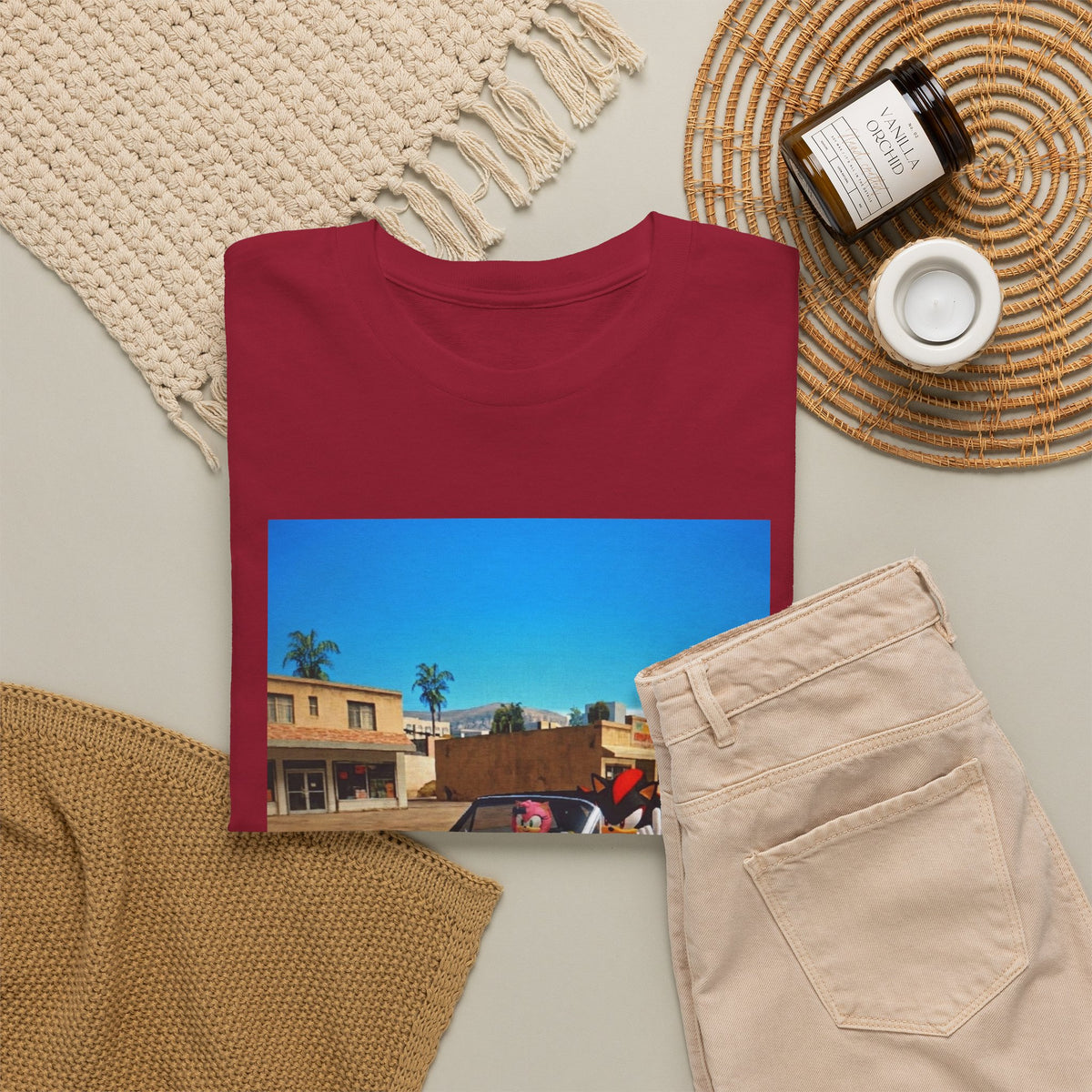 Shadow and Amy Cruising Lowrider Tee