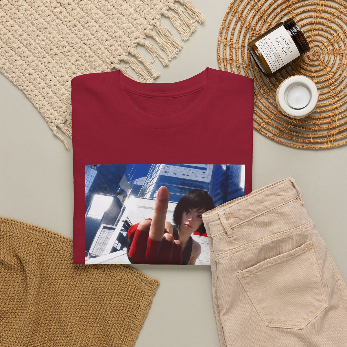 Faith Connors Flipping The Bird Tee