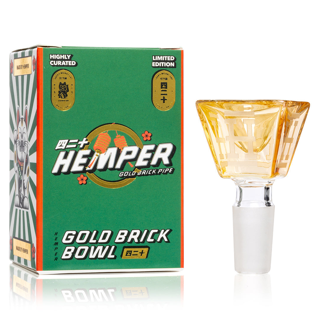 Gold Bar Flower Bowl