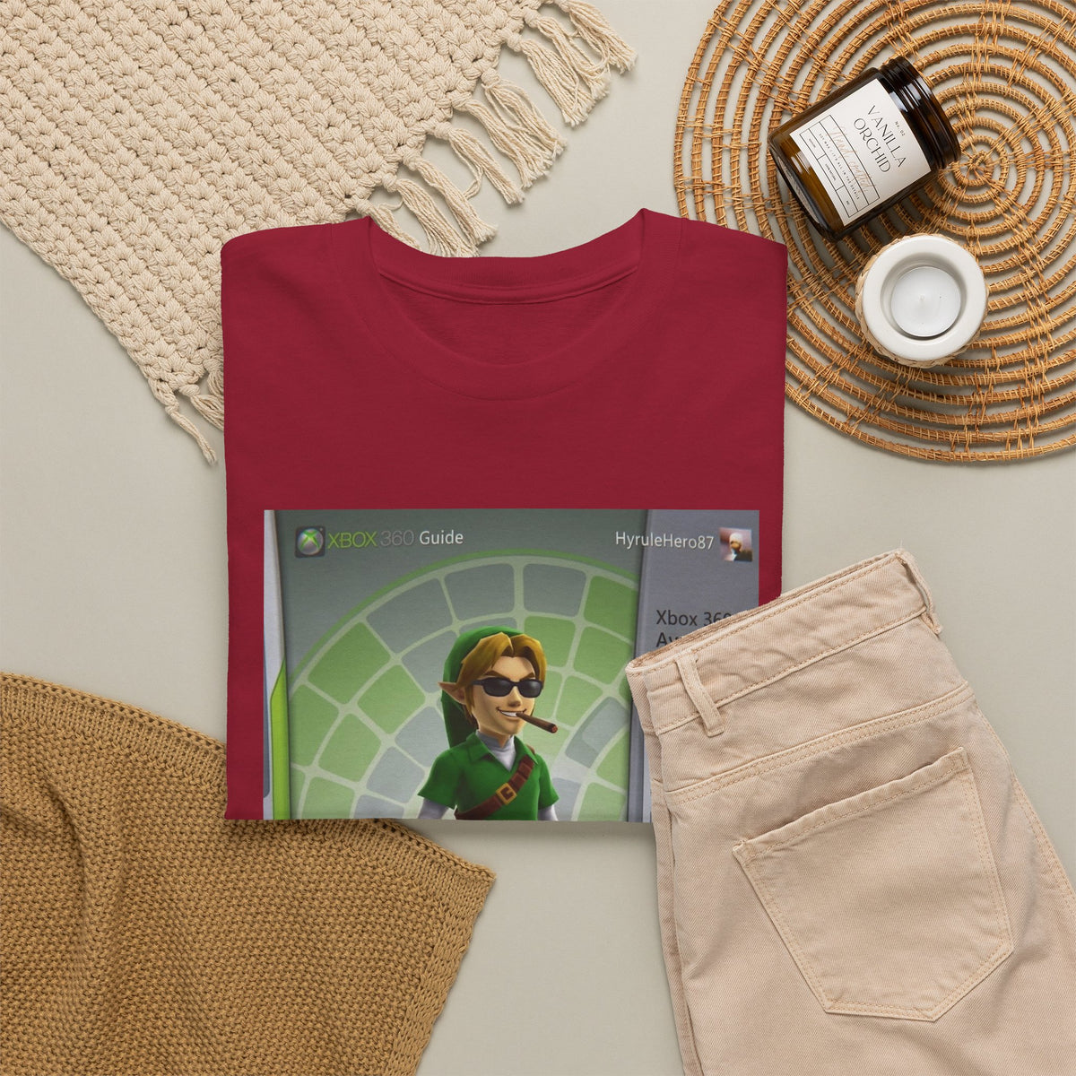 Cool Link Avatar Smoking Cigar Tee