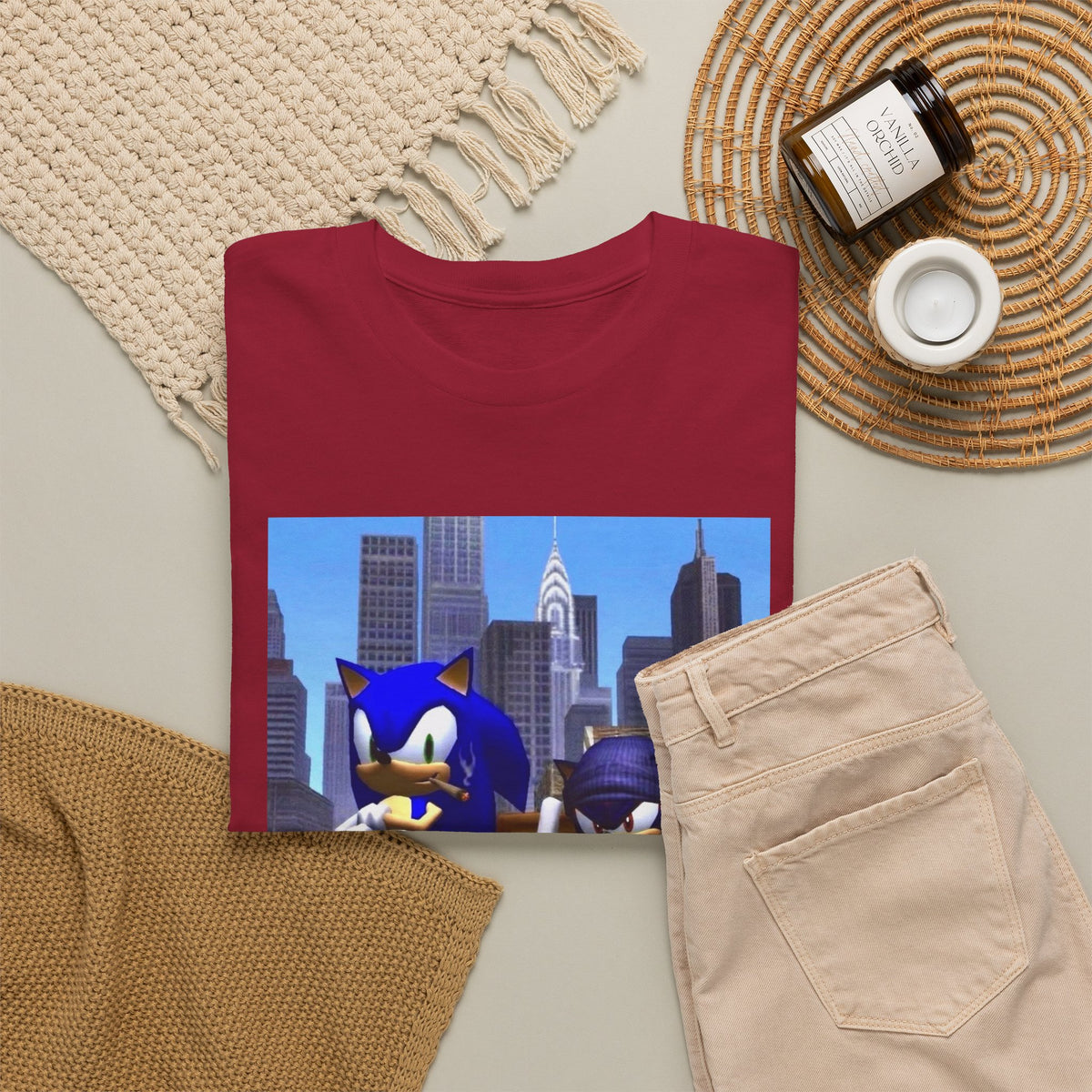 Sonic & Shadow City Smoke Session Tee