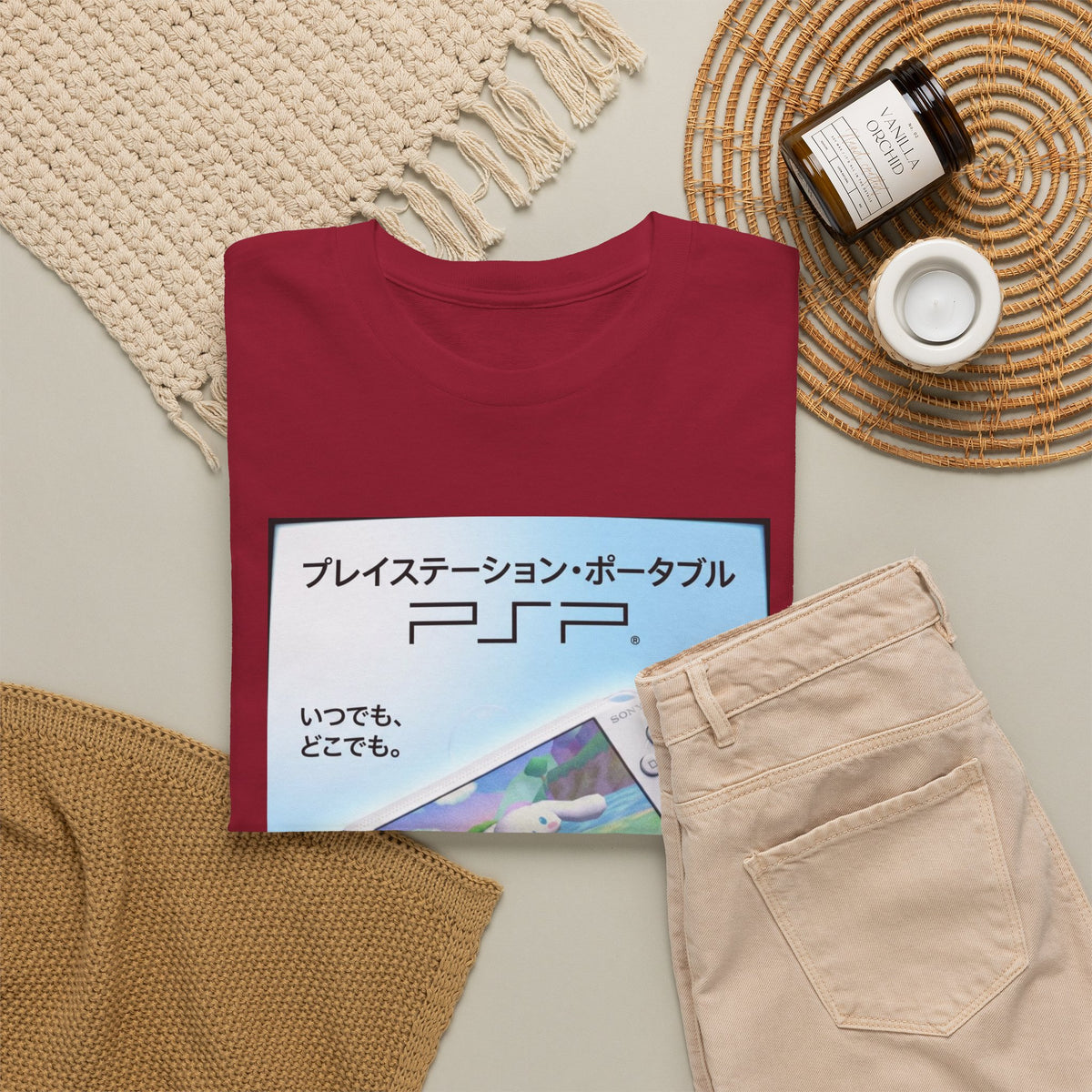 Cinnamoroll Gaming On PSP Tee