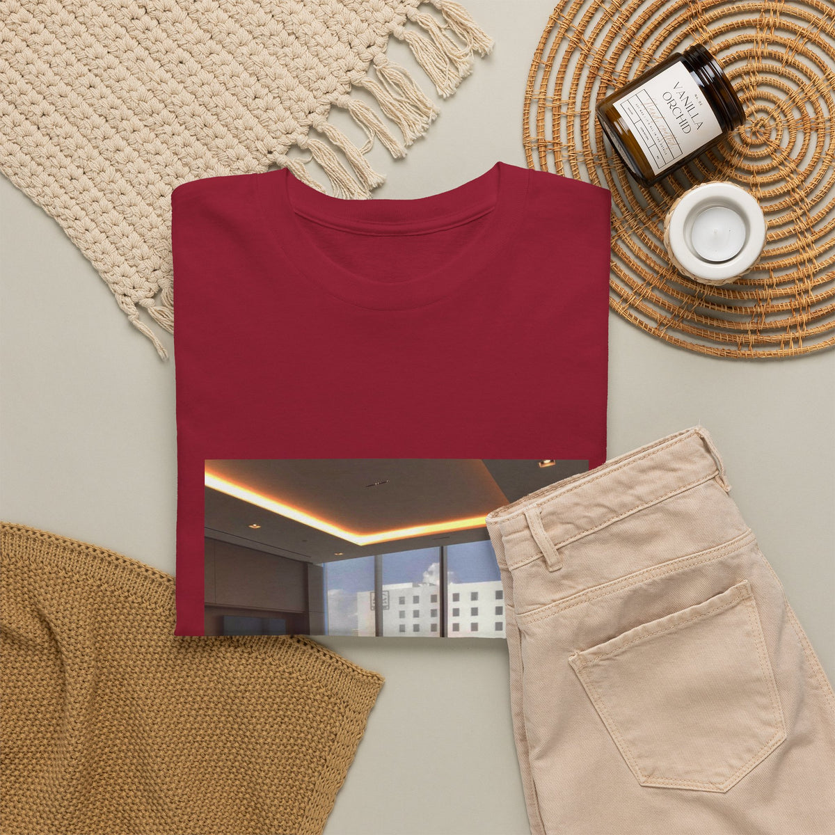 Leaf Whisper Canvas Graphic Tee