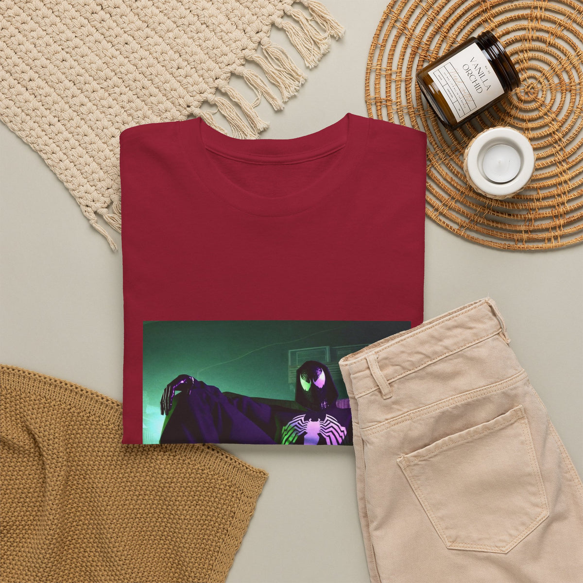 Symbiote Spider-Man Chilling With A Double Cup