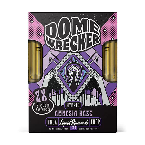 Dome Wrecker Amnesia Haze THC-A Duo Devices - 4000mg