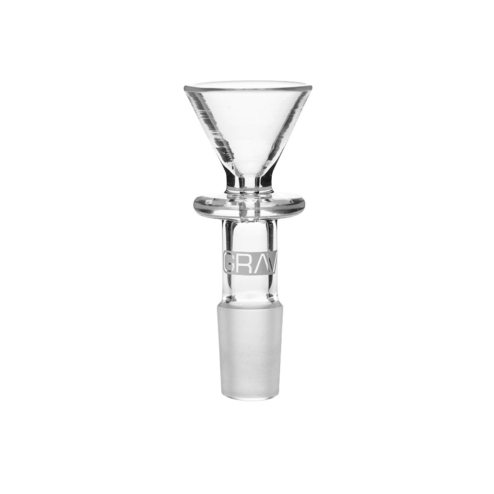 GRAV 5-Pack Funnel Herb Slide Set - Borosilicate Glass Bowls