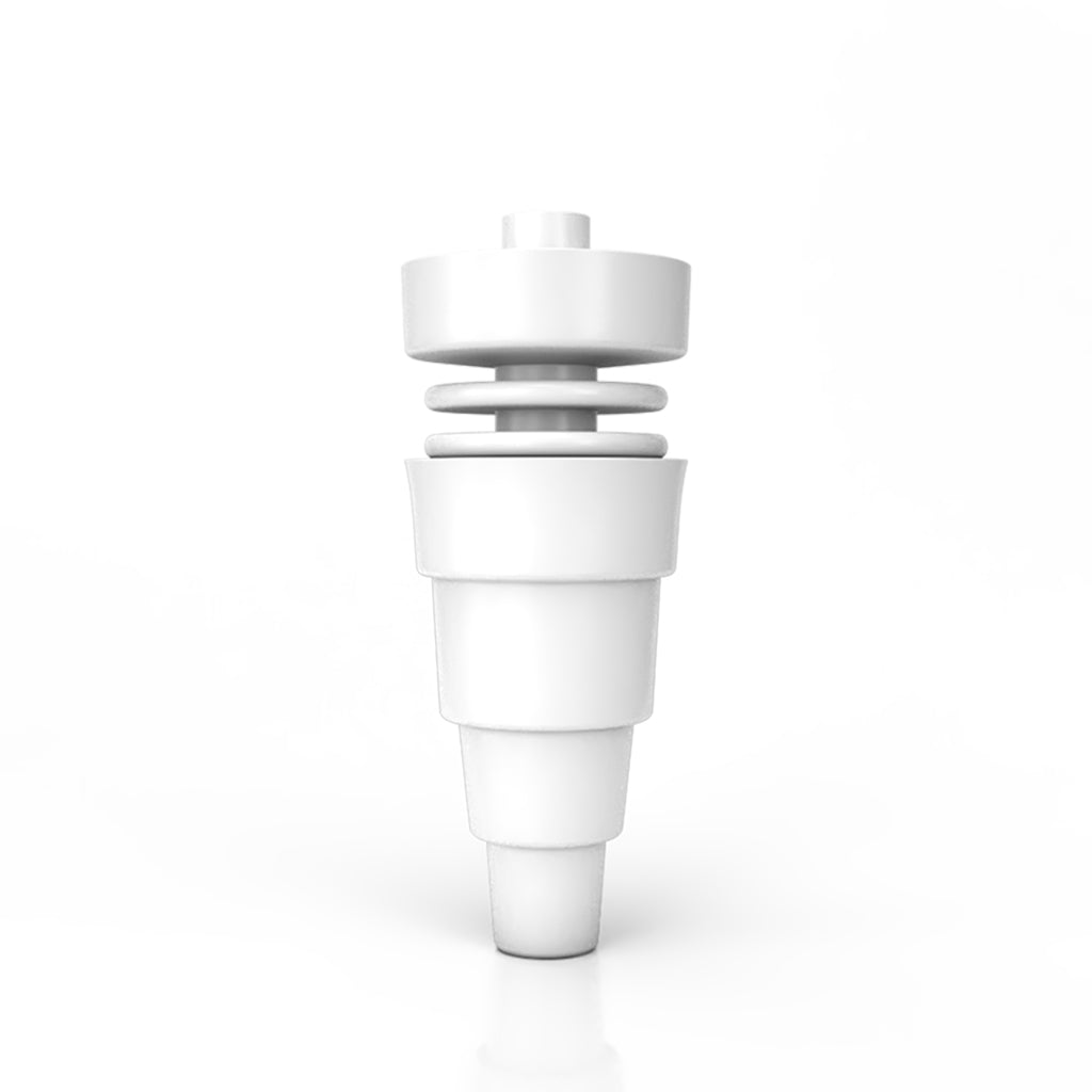 Honeybee Herb Ceramic 6-IN-1 Universal Dab Nail - High Heat Resistance & Convertible