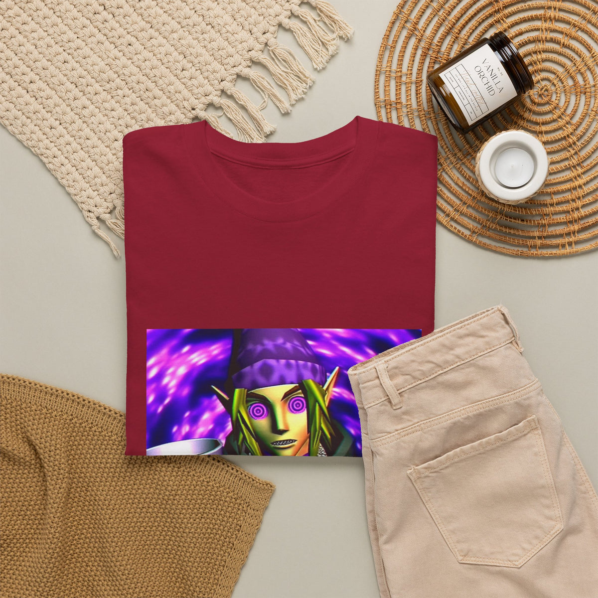 Dripped-Out Elf With Lean Cup