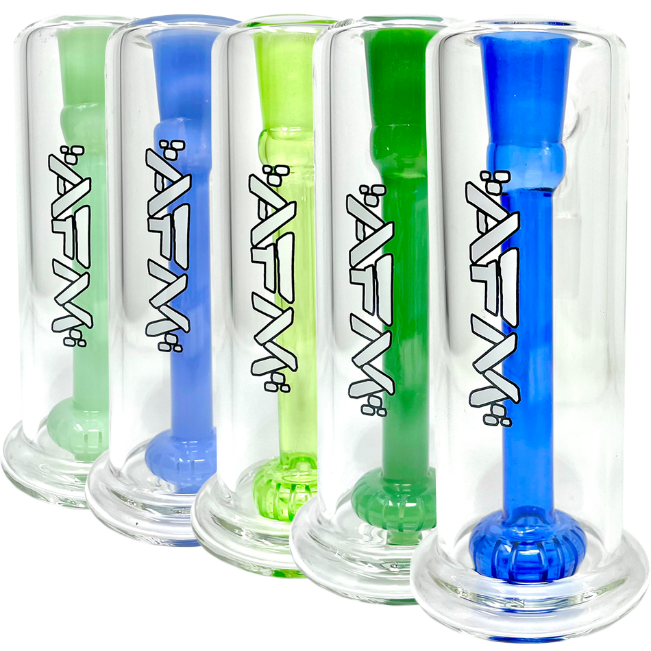 AFM Tall Boy Showerhead Perc 5″ Glass Ash Catcher