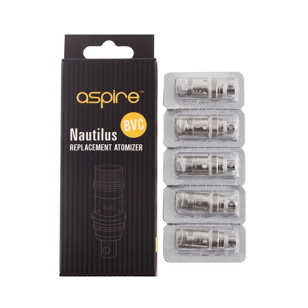 Aspire Nautilus BVC Coils 5-Pack | 0.7Ω-1.8Ω Range for Enhanced Vaping