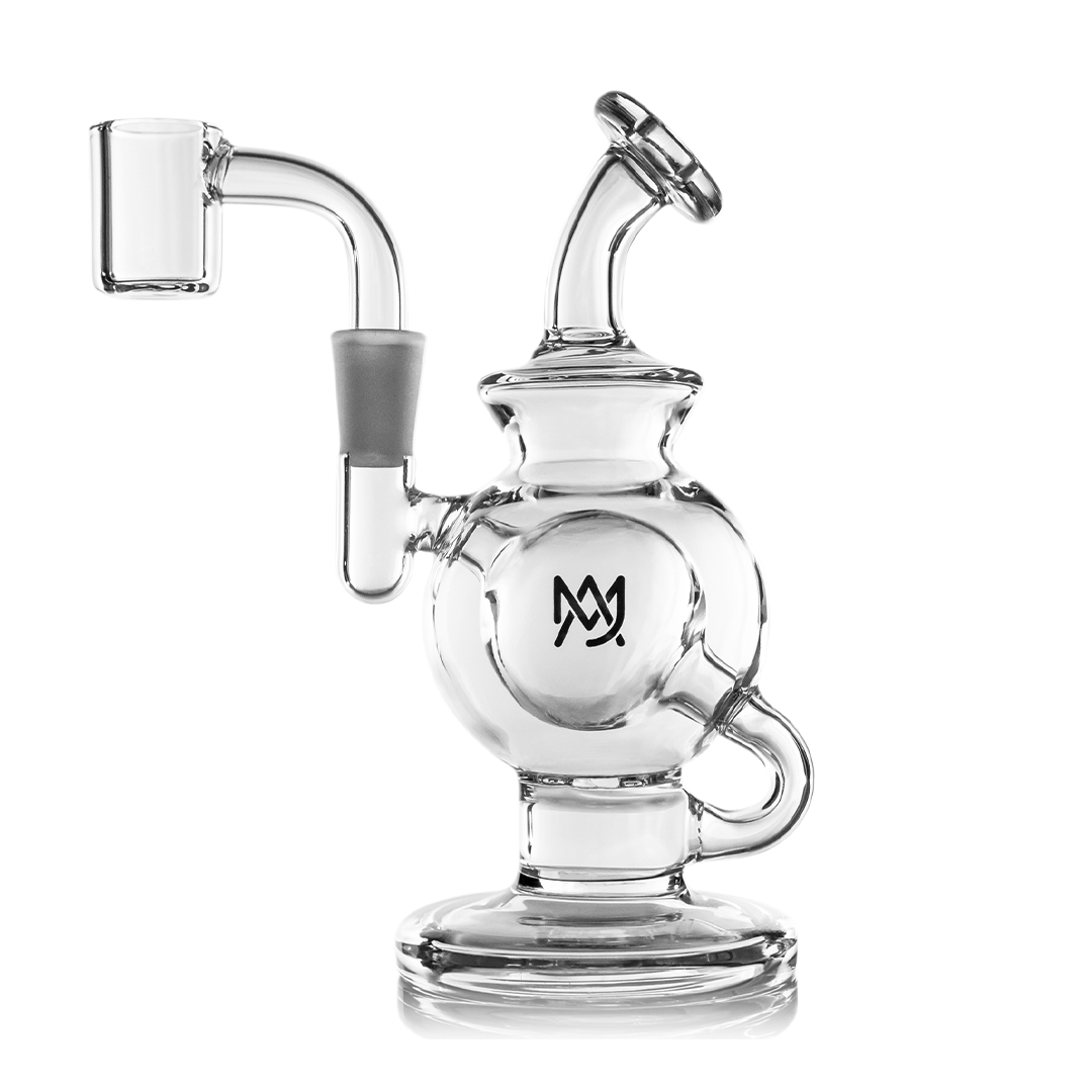 MJ Arsenal Atlas Mini Dab Rig with Honeycomb Percolation & Double Ball Design