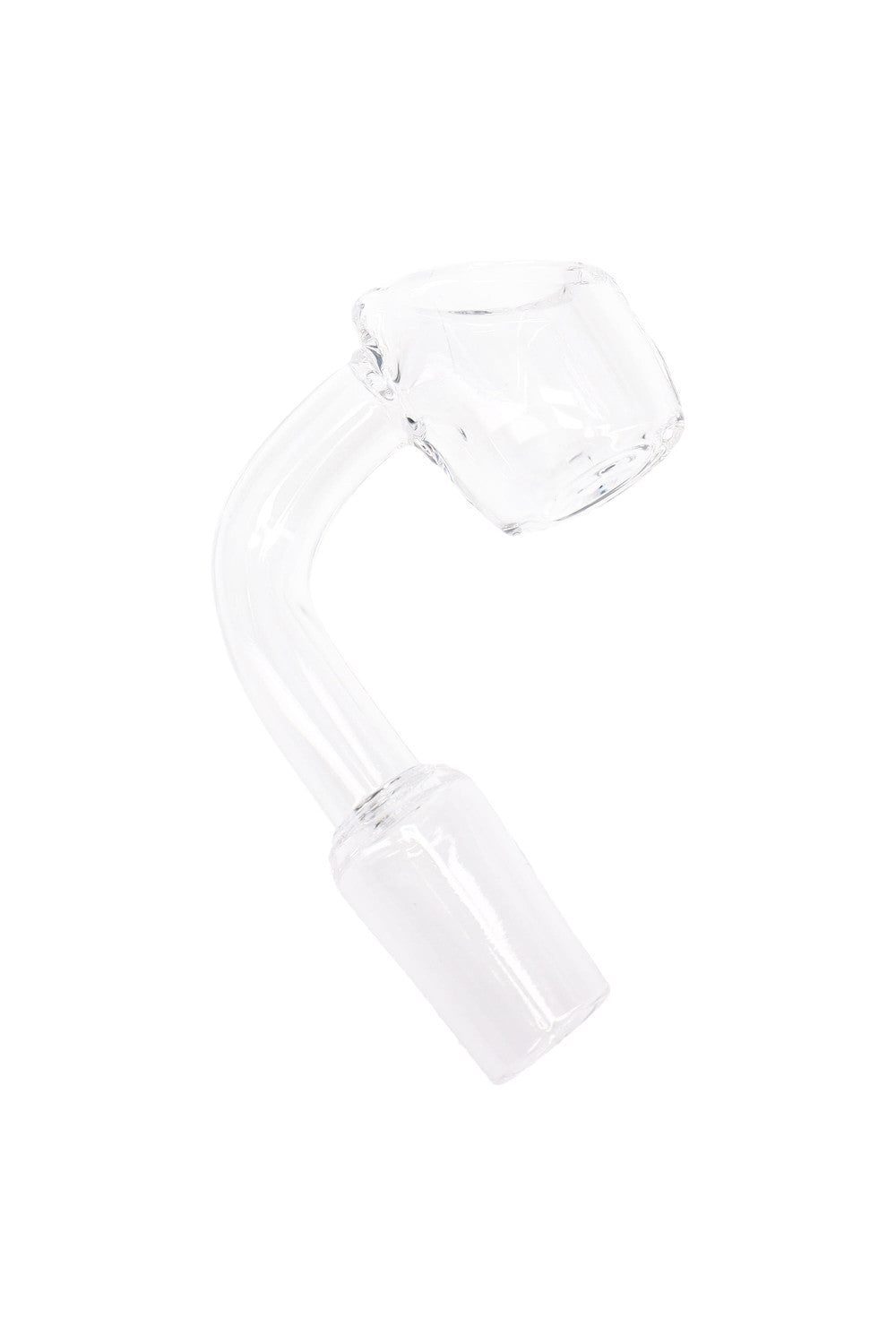 Quartz 14.5 mm Male 90° Banger – 4 mm Thick