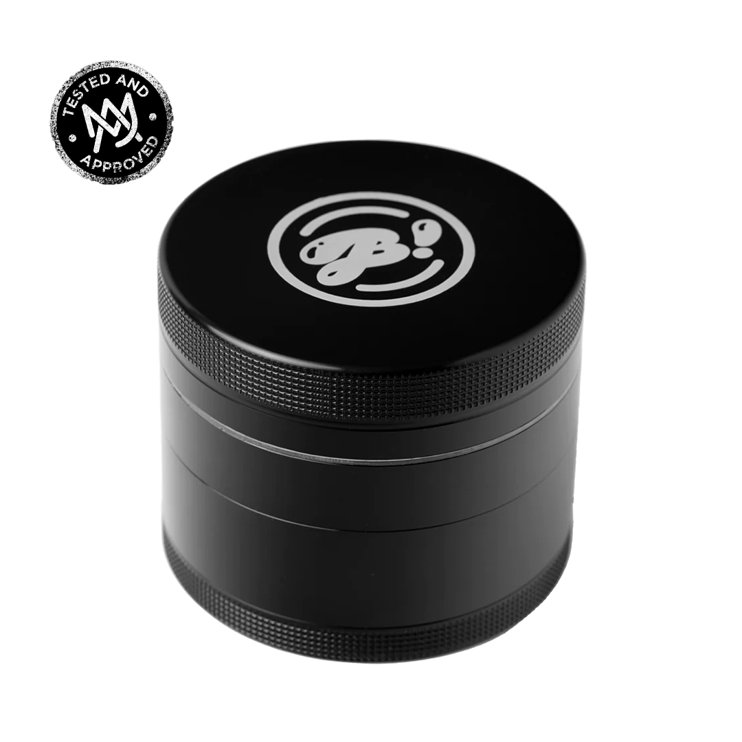 BigFun! 2.5" Large Aluminum Grinder with Diamond Teeth & Pollen Sift