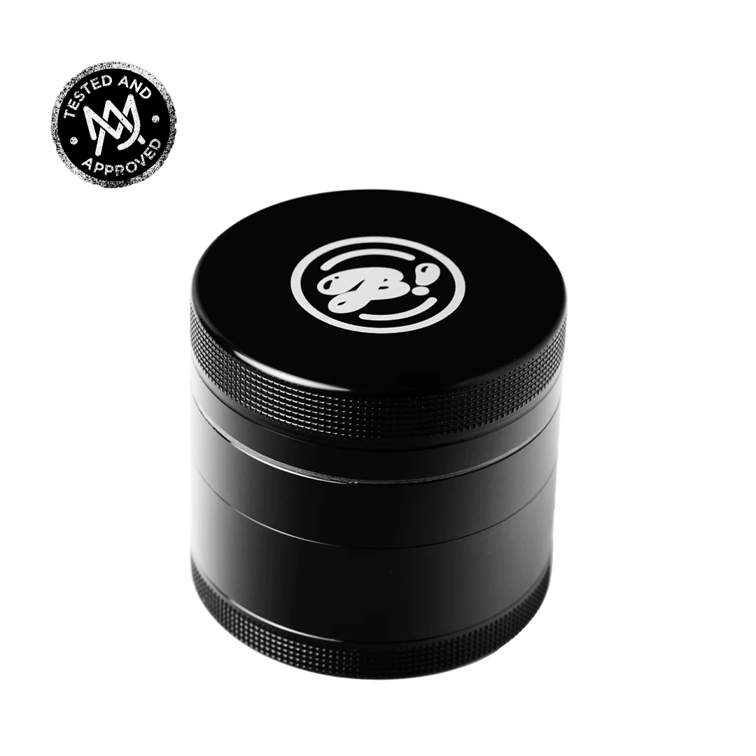BigFun! 2.2" Medium Aluminum Grinder with Diamond Teeth & Pollen Sifter