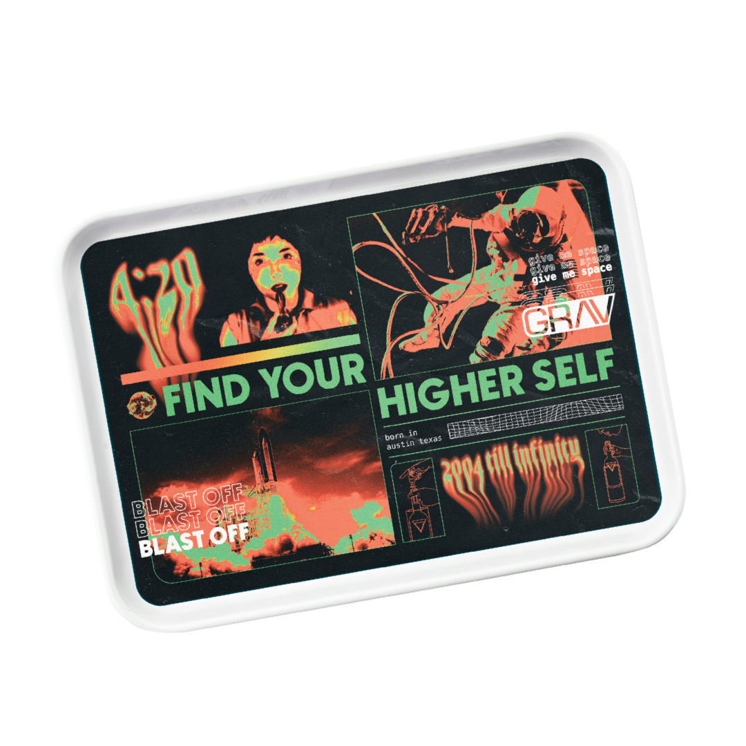 GRAV® Melamine Rolling Tray