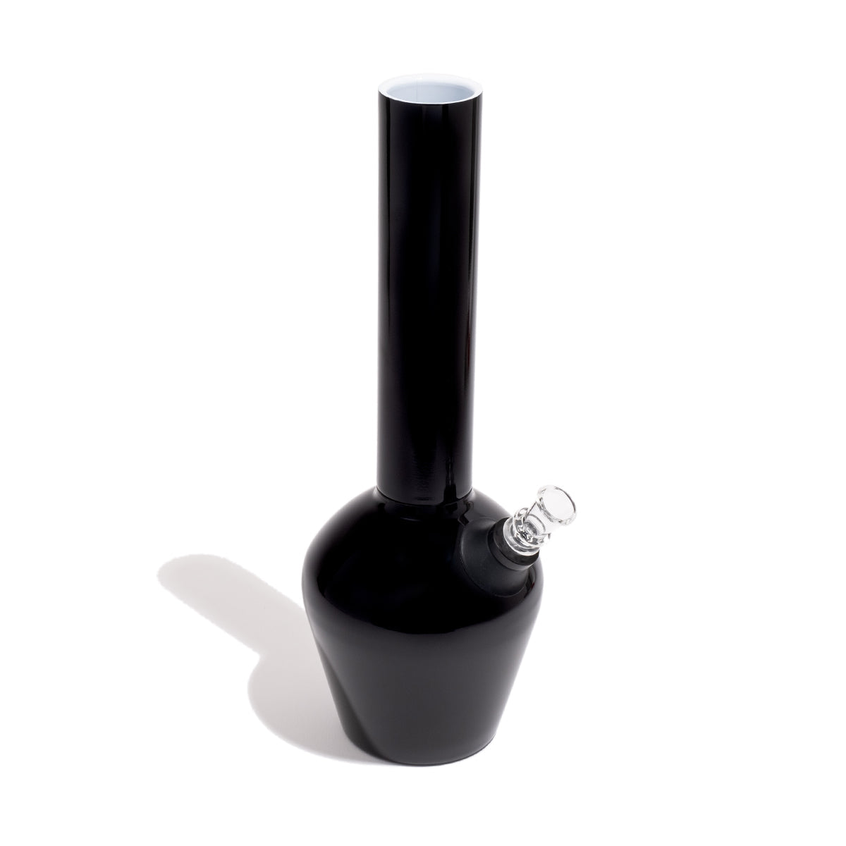 Chill Steel Pipes Gloss Black 13" Mix & Match Bong w/ Insulated Base & Ceramic Interior