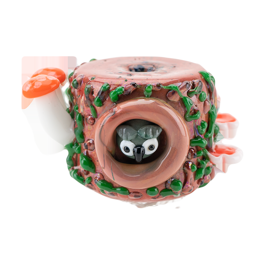 Empire Glassworks Hootie's Forest Borosilicate Spinner Cap w/ Mushroom Terp Pearl