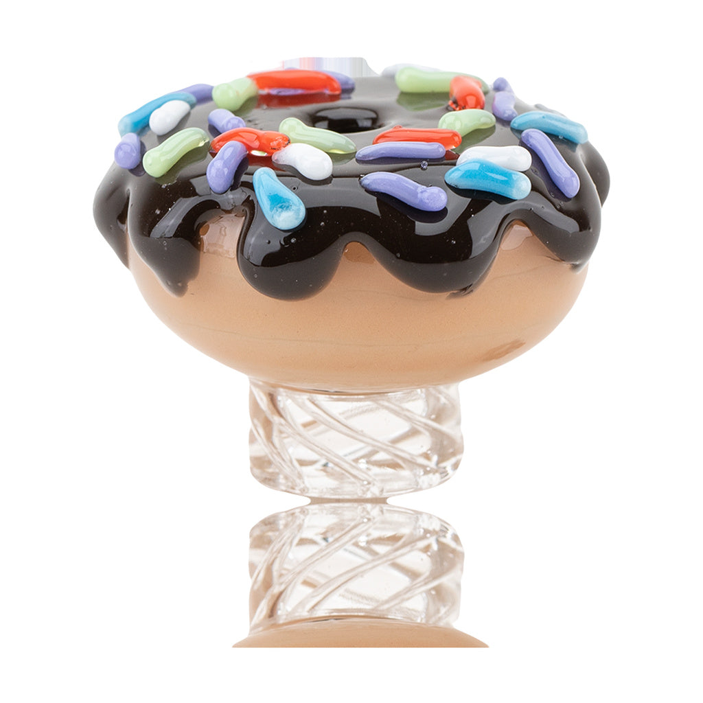Empire Glassworks Artisan Donut Spinner Cap with Terp Pearl - Borosilicate Glass