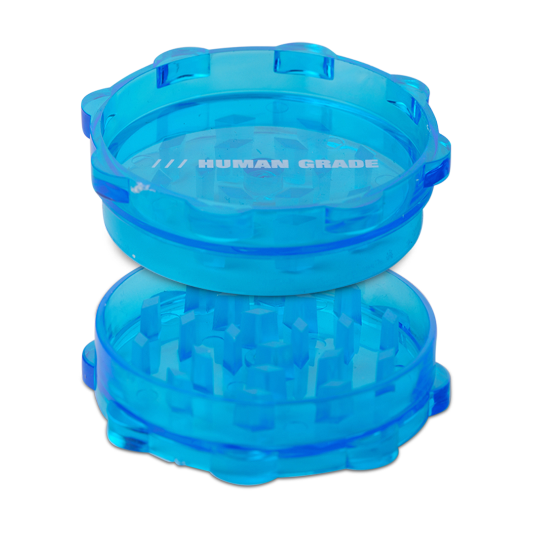 Human Grade Easy-Clean 2.5" Transparent Acrylic Grinder - Portable