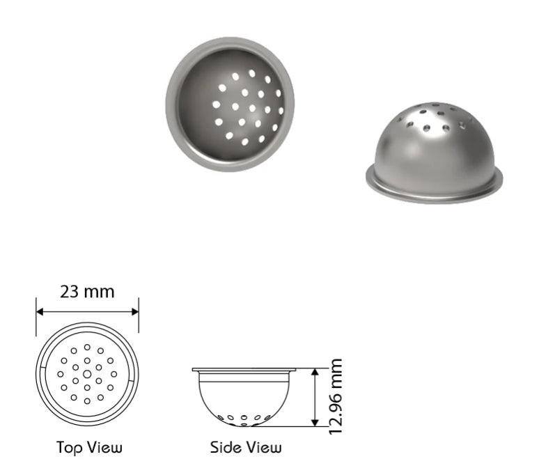 Jane West Stainless Steel Bowl 2-Pack for Silicone Pipe