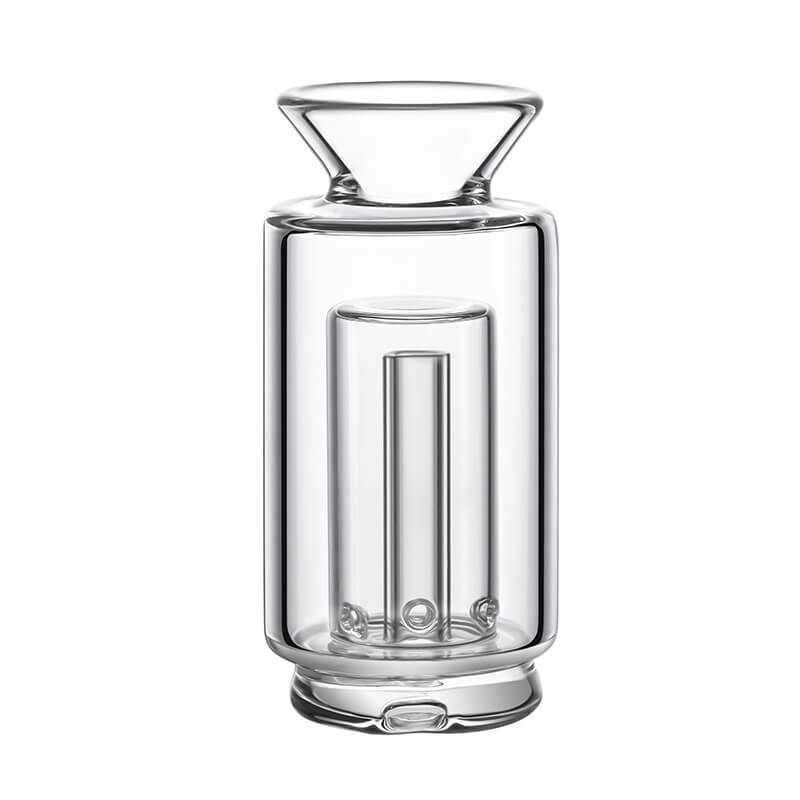 VLAB Halo Glass Attachment for Focus V Carta - Sandblasted & Clear Boro Glass