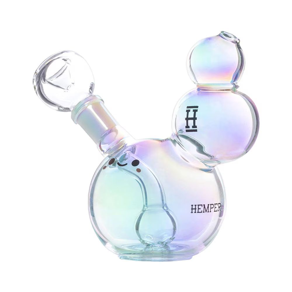 Hemper Bubbles Glass Water Pipe | 4.25" | 14mm F