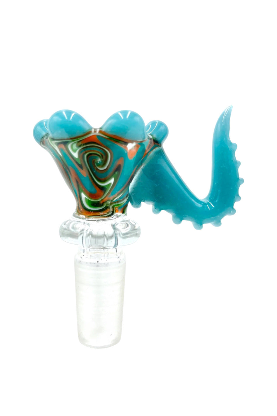 AFM Lucky Goat Rasta Orb Glass Bowl