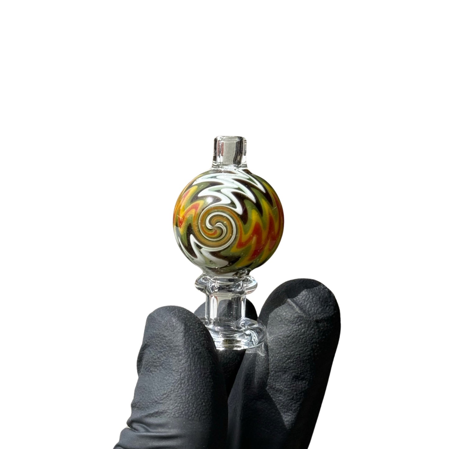 AFM Clear Airflow Reversal Glass Carb Cap