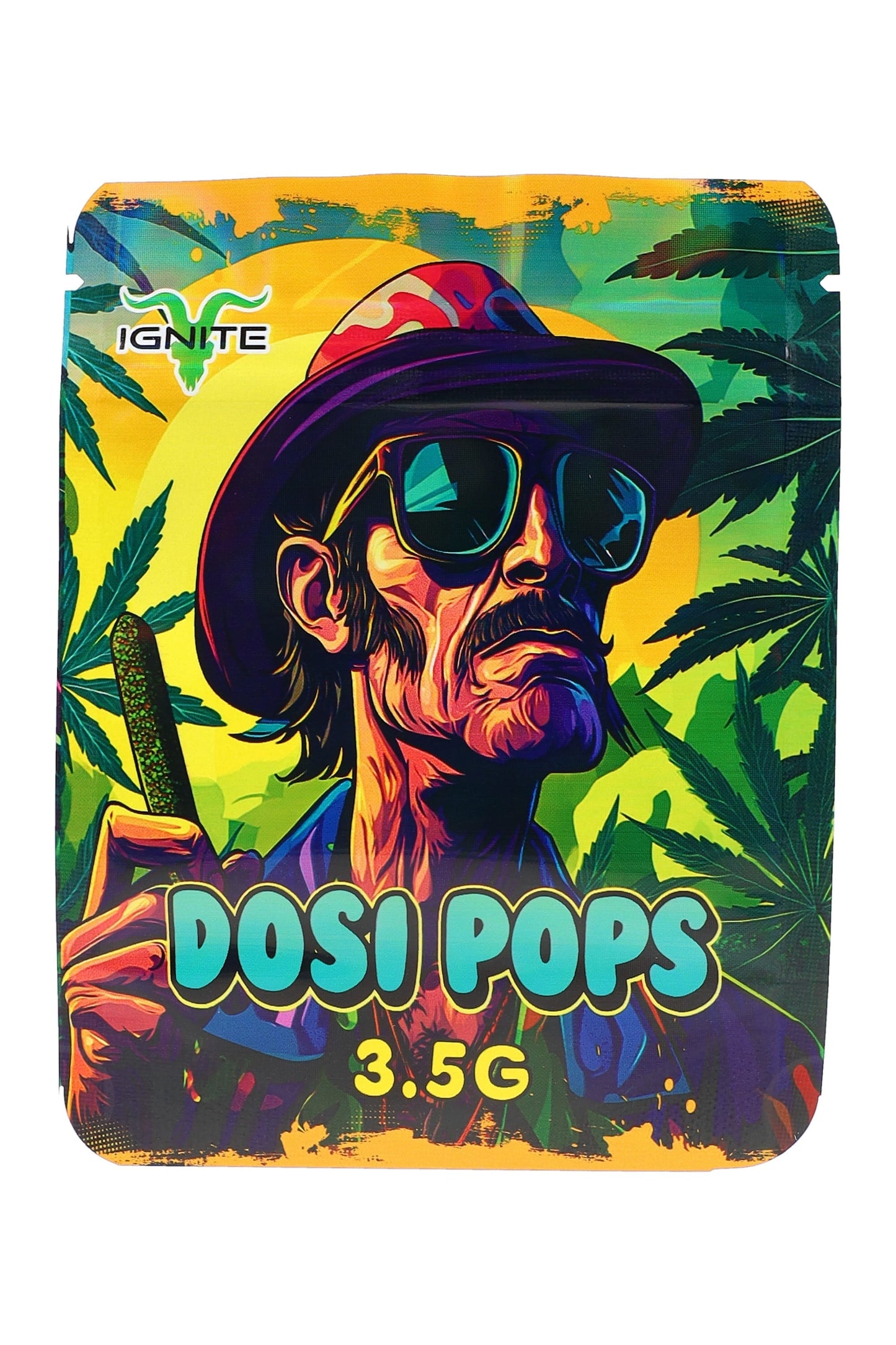 Mylar ⅛ oz Bags – Strain Art – 50 Pack – Choose Style