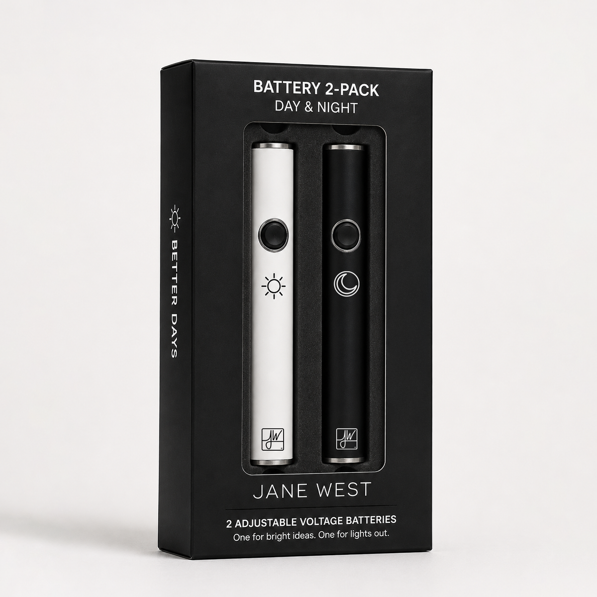 Jane West Day & Night 510 Vape Battery 2-Pack