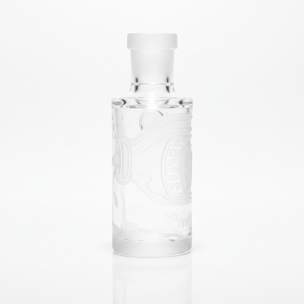 Elixer Rose Clear Dry Ash Catcher