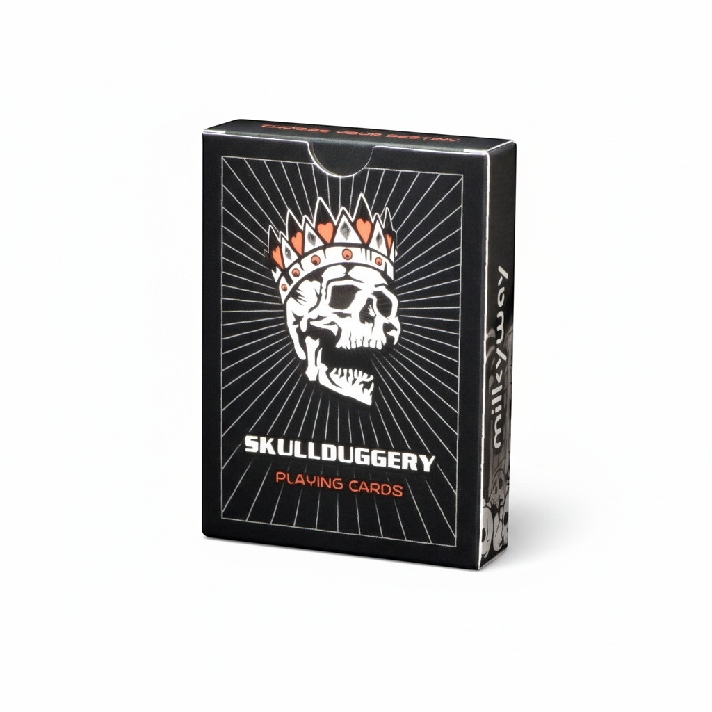 Skullduggery Playing Cards
