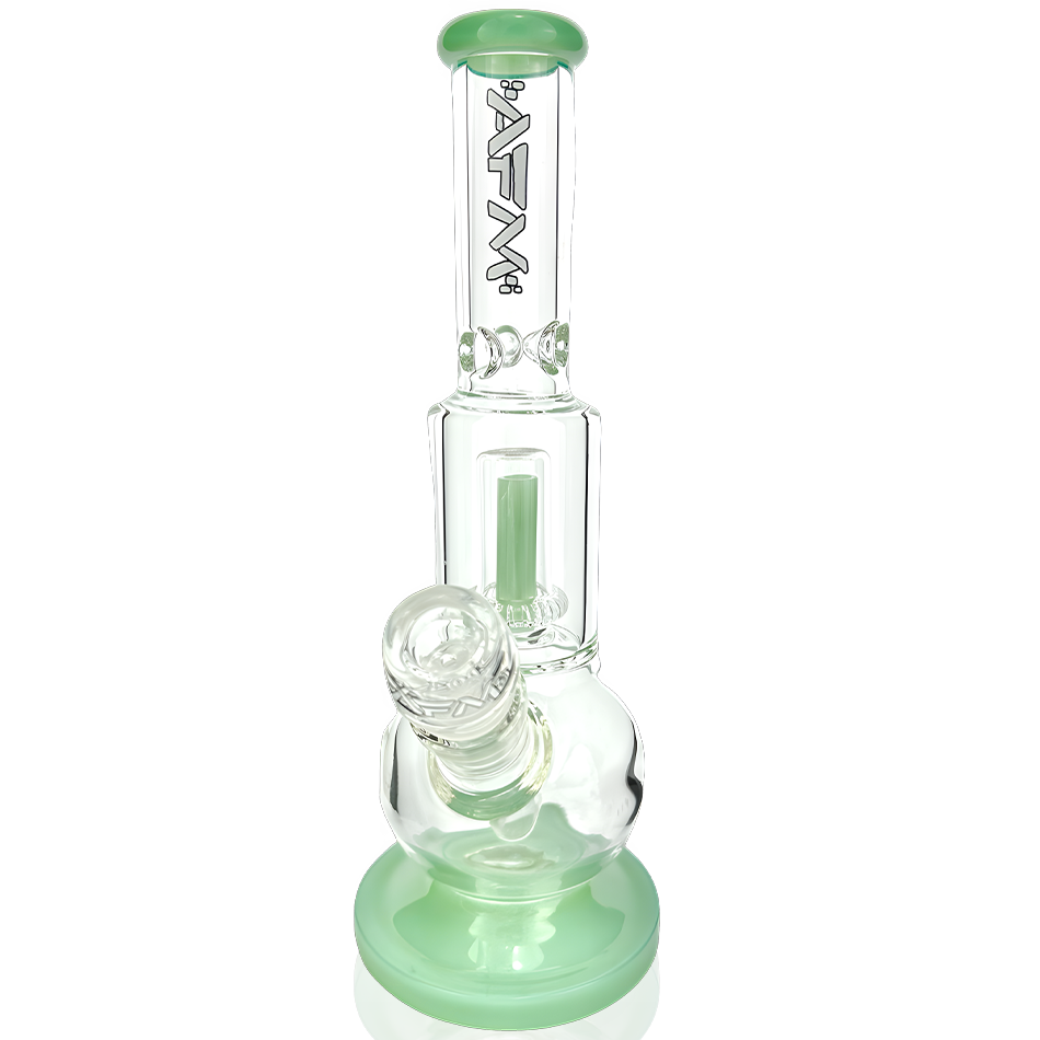 10" AFM Bubble Bottom Clear Beaker Bong