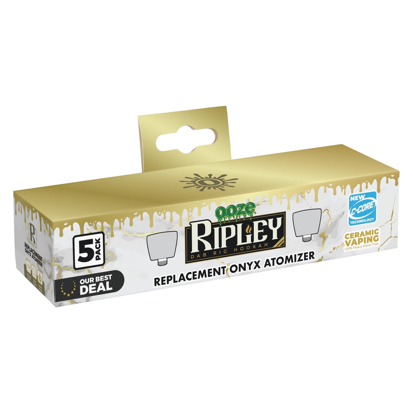 Ooze Ripley King Size Onyx Atomizer Replacements