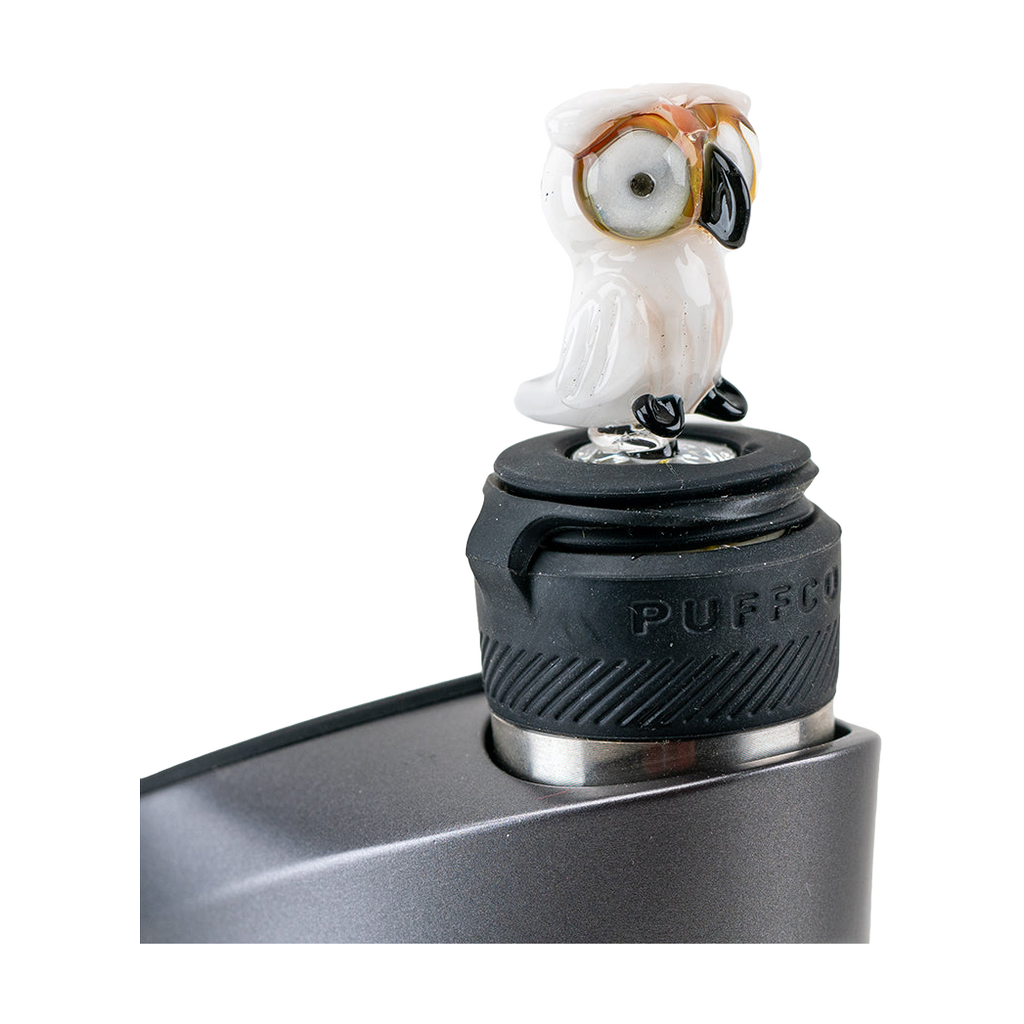 Empire Glassworks Owl-Themed Puffco Peak Pro Carb Cap
