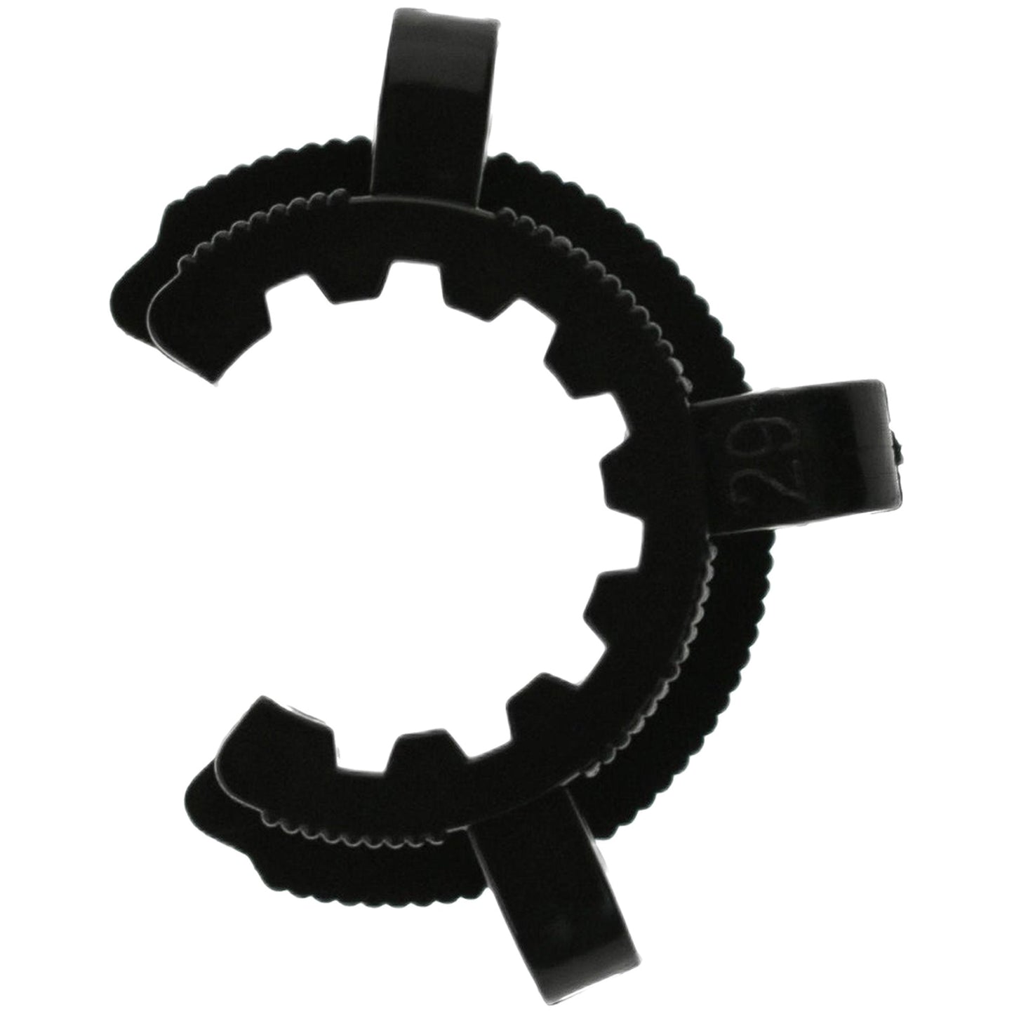Thick Ass Glass Secure 28MM Keck Clip for Smooth Smoking Sessions