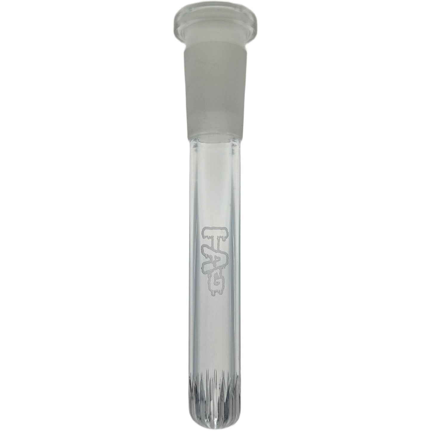Thick Ass Glass Super Slit Showerhead Downstem 18/14MM Enhanced Smoking Experience