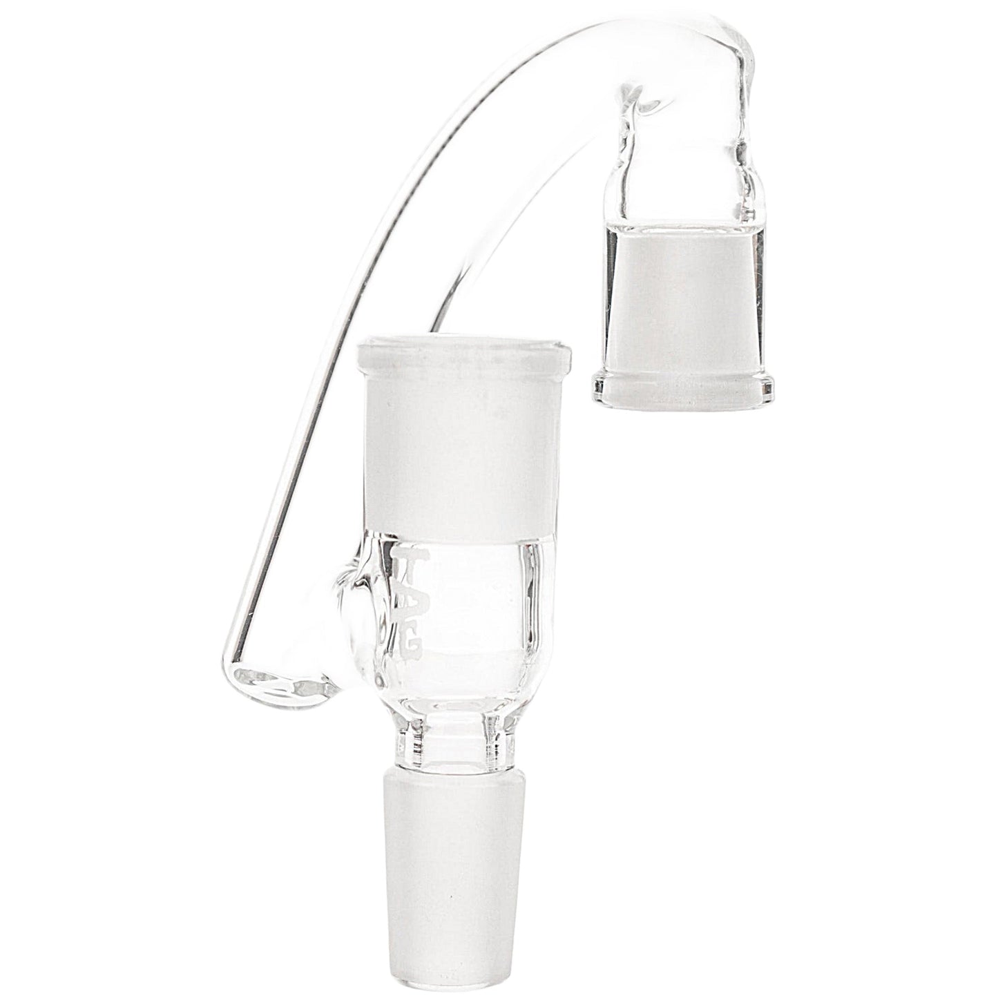 Thick Ass Glass Reclaim Adapter - 0.5" Drop Down for Bongs, 14-18mm Compatibility