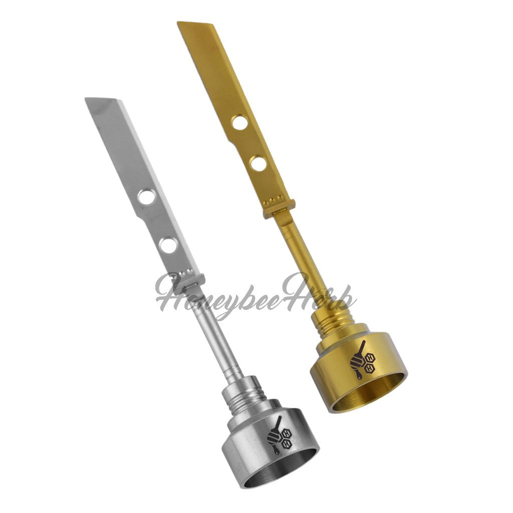 Honeybee Herb Titanium Sword Carb Cap - GR2 Universal Fit w/ Detachable Tip