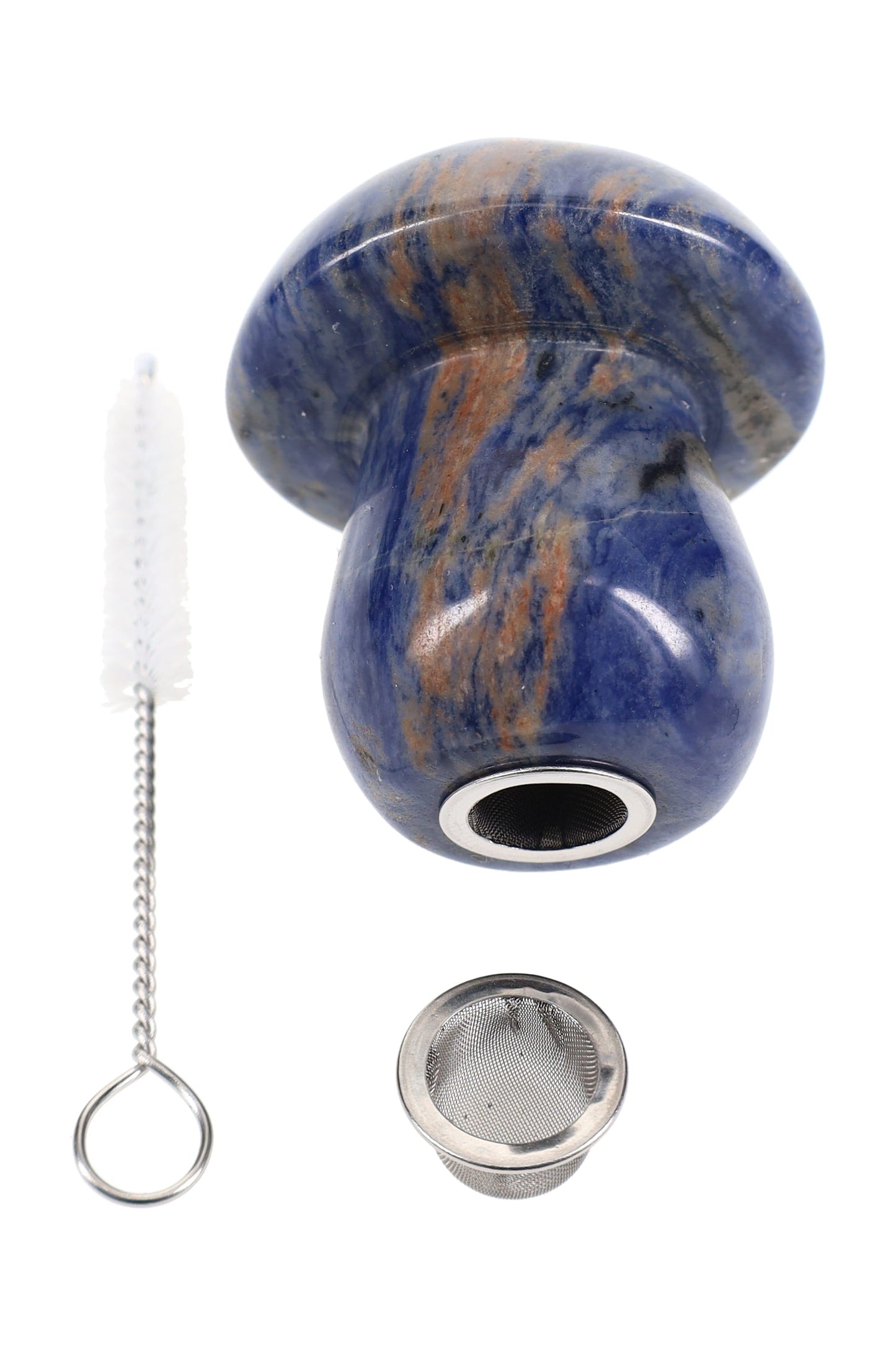 Astral Project 2″ Gemstone Shroom Pipe